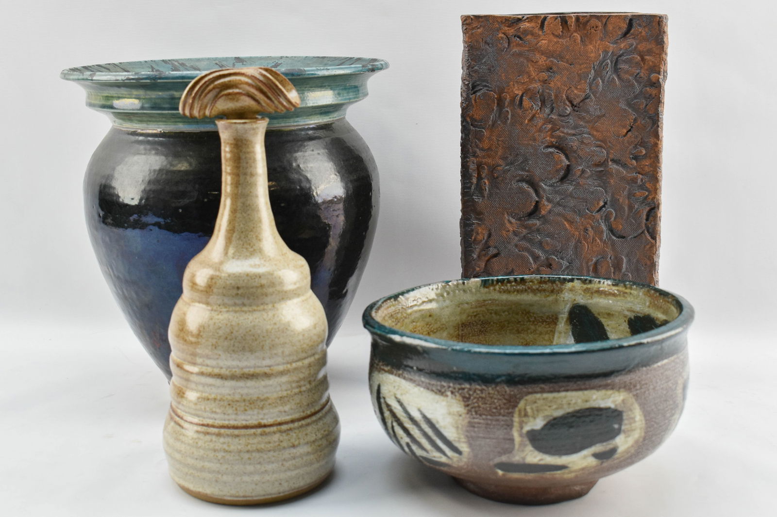 Estate Lot, Studio Pottery - Four Signed Vessels (1 of 7)