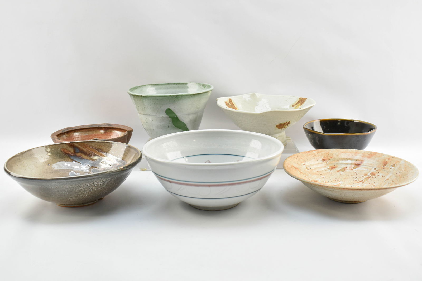 Estate Lot, Studio Pottery - Seven Bowls (1 of 7)
