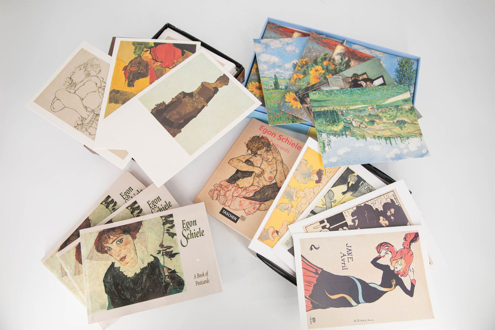 MOMA Egon Schiele, French Posters, Impressionism Note Cards & Postcards Collection (1 of 9)