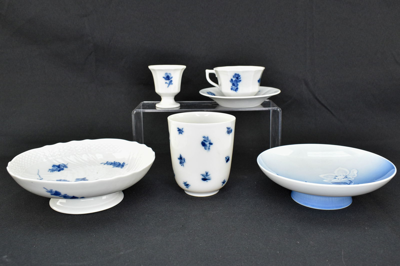 Six Porcelain Pieces by Royal Copenhagen and Bing and Grondahl (1 of 13)