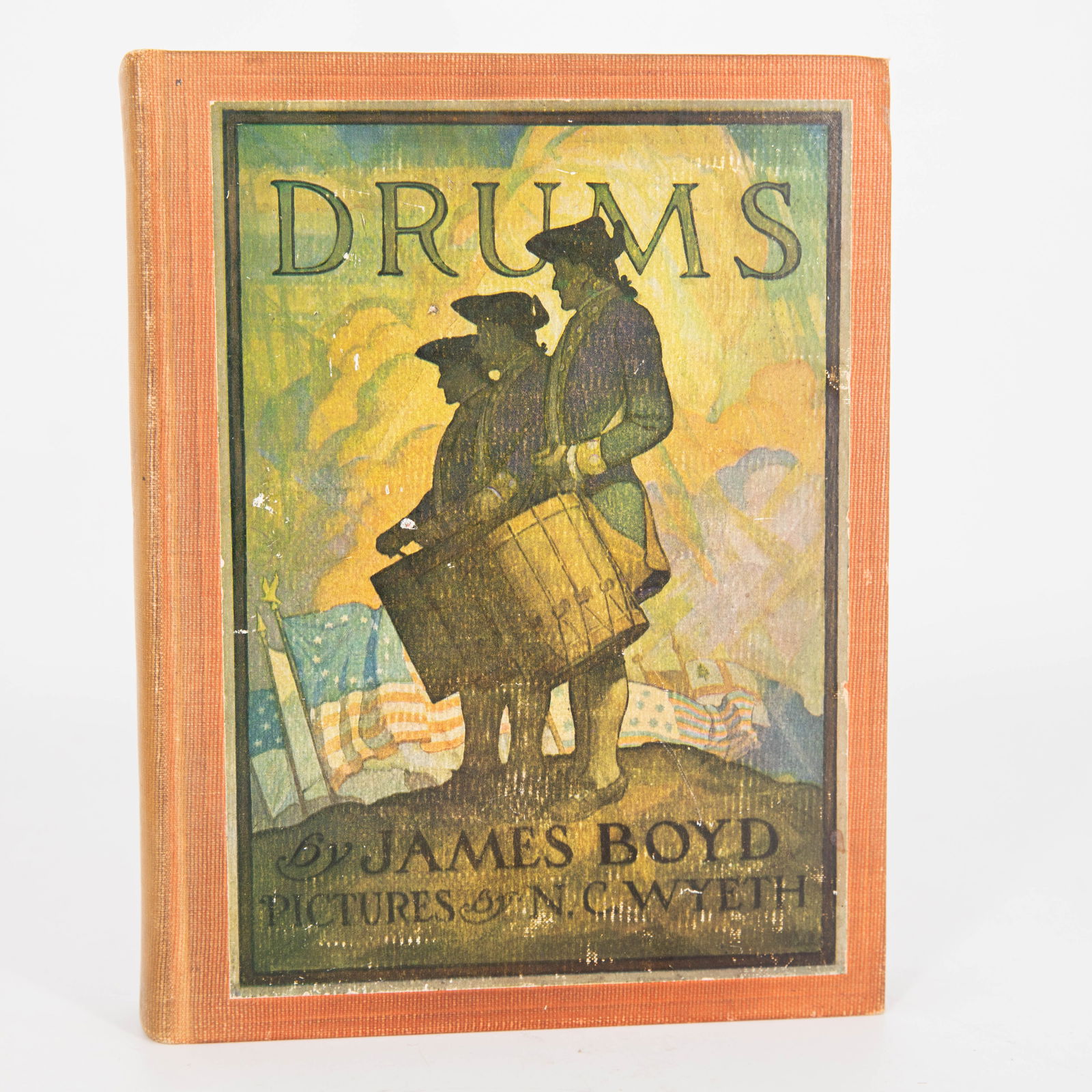 Drums by James Boyd, Illus. N.C. Wyeth, Double Signed Limited 1st Edition (1 of 13)
