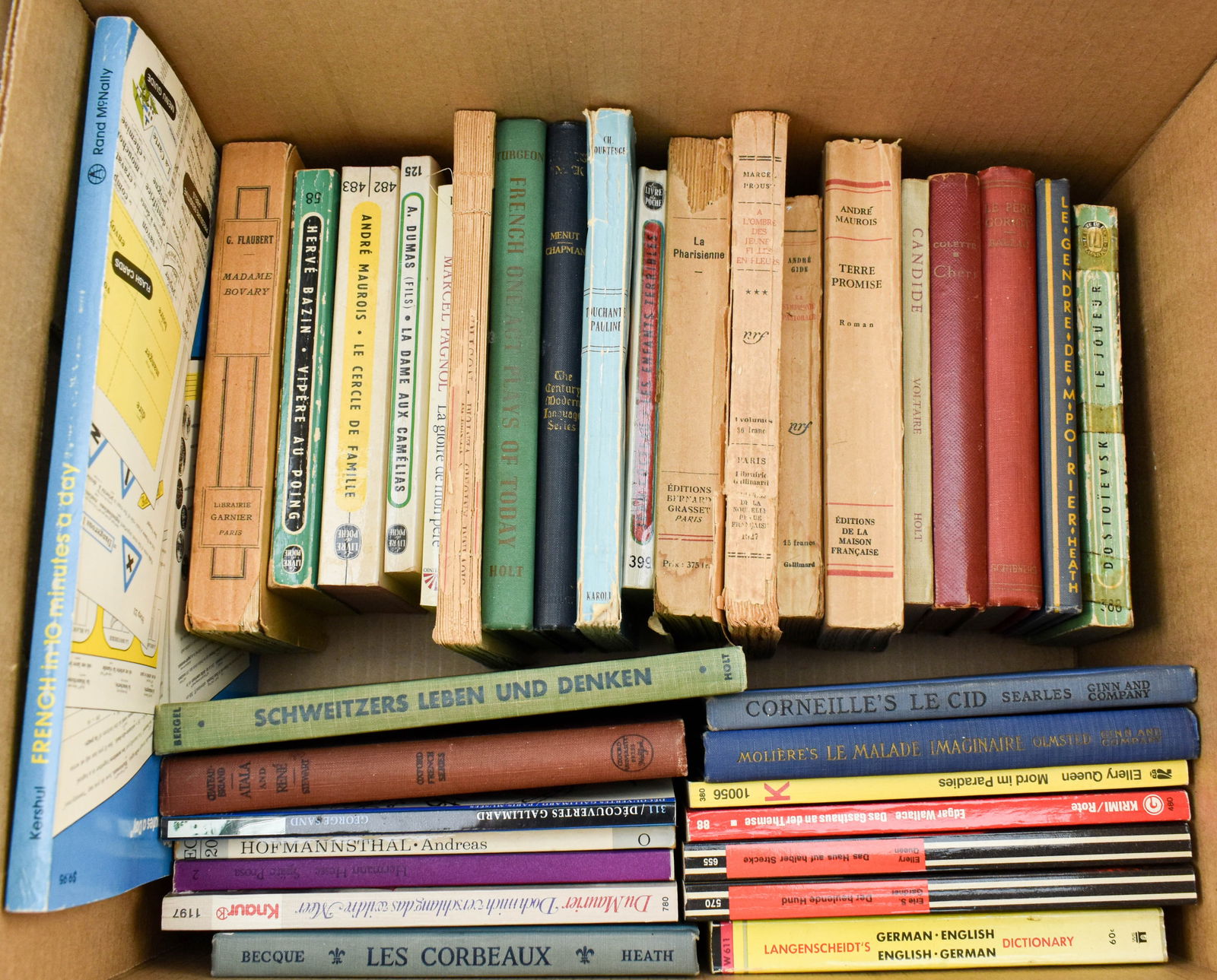 34 French, German, & Italian Books, Some Rare & Antique (1 of 8)