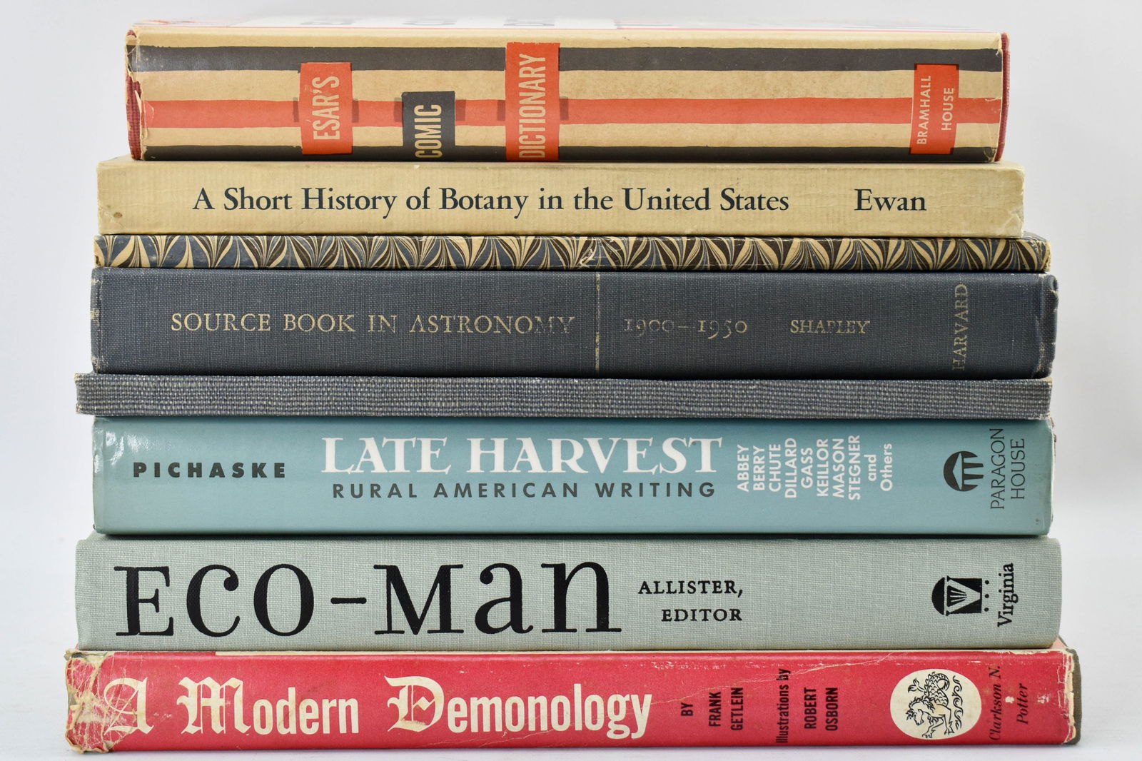 Eight Interesting & Uncommon Vintage Books, Misc. Subjects (1 of 9)