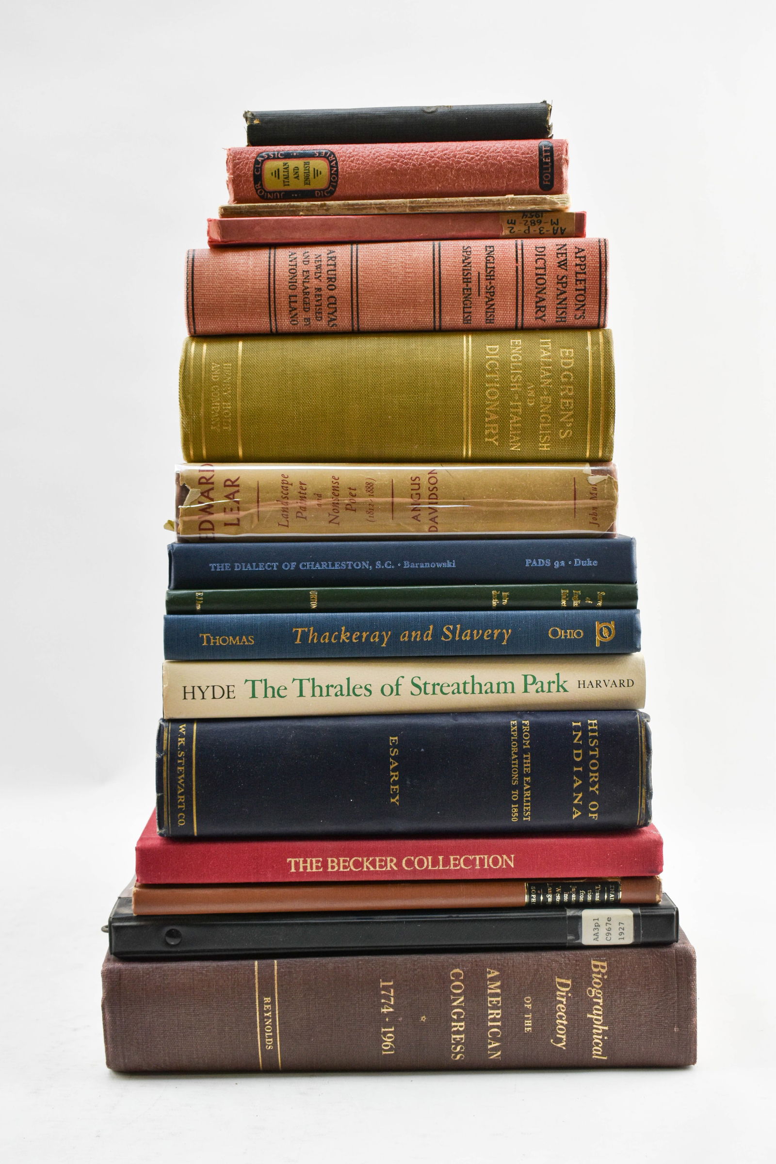 16 Misc. Books on History, Biography, Language (1 of 10)