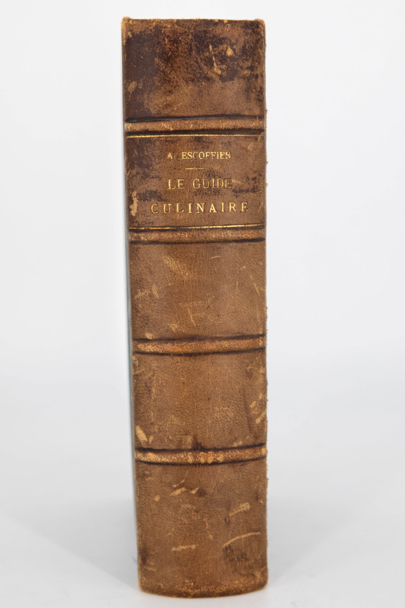 G. Auguste Escoffier, Le Guide Culinaire 1st Ed French Cookbook (1 of 9)