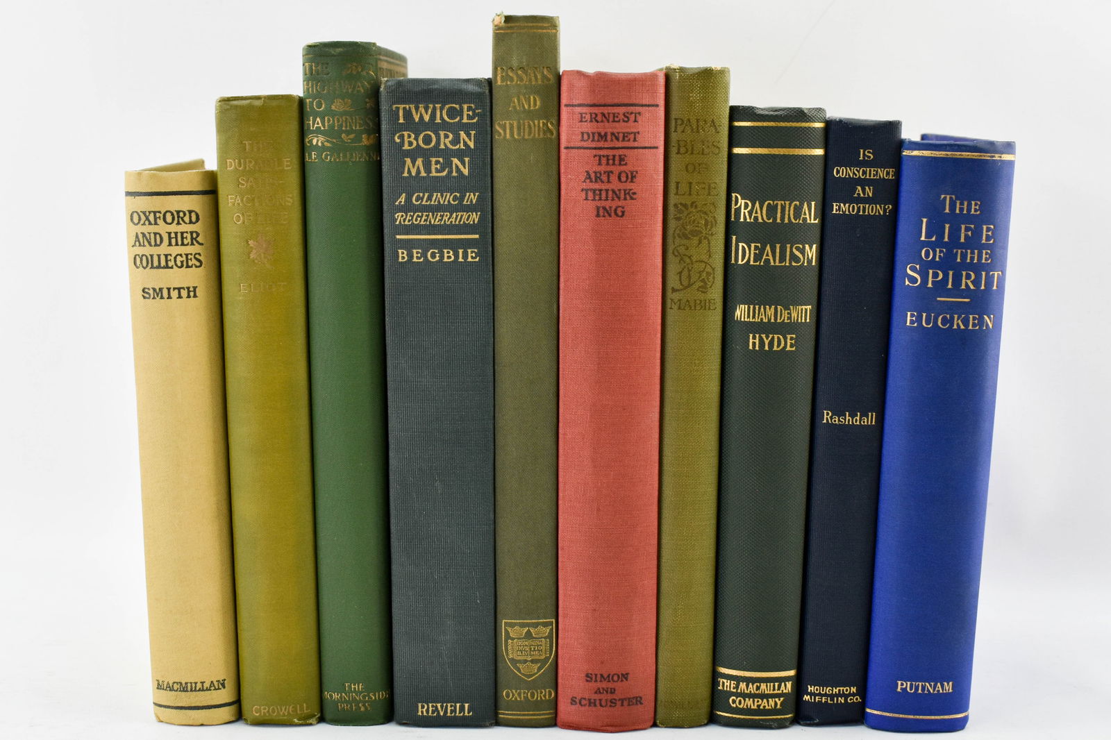 10 Antique and First Edition Books on Philosophy and Academia (1 of 5)