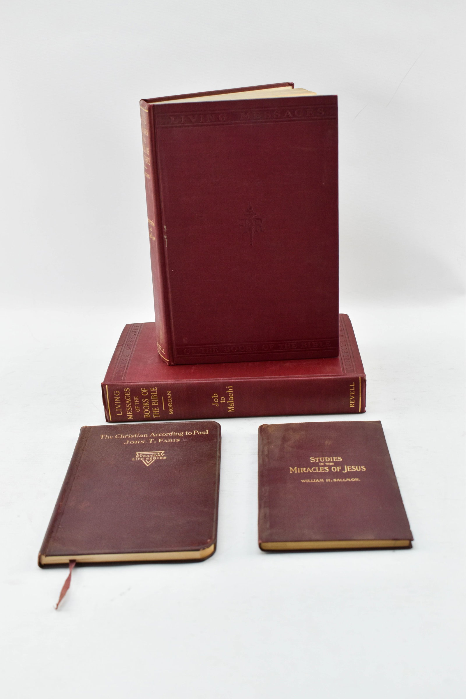 Antique YMCA and Living Messages Religious Books (1 of 8)