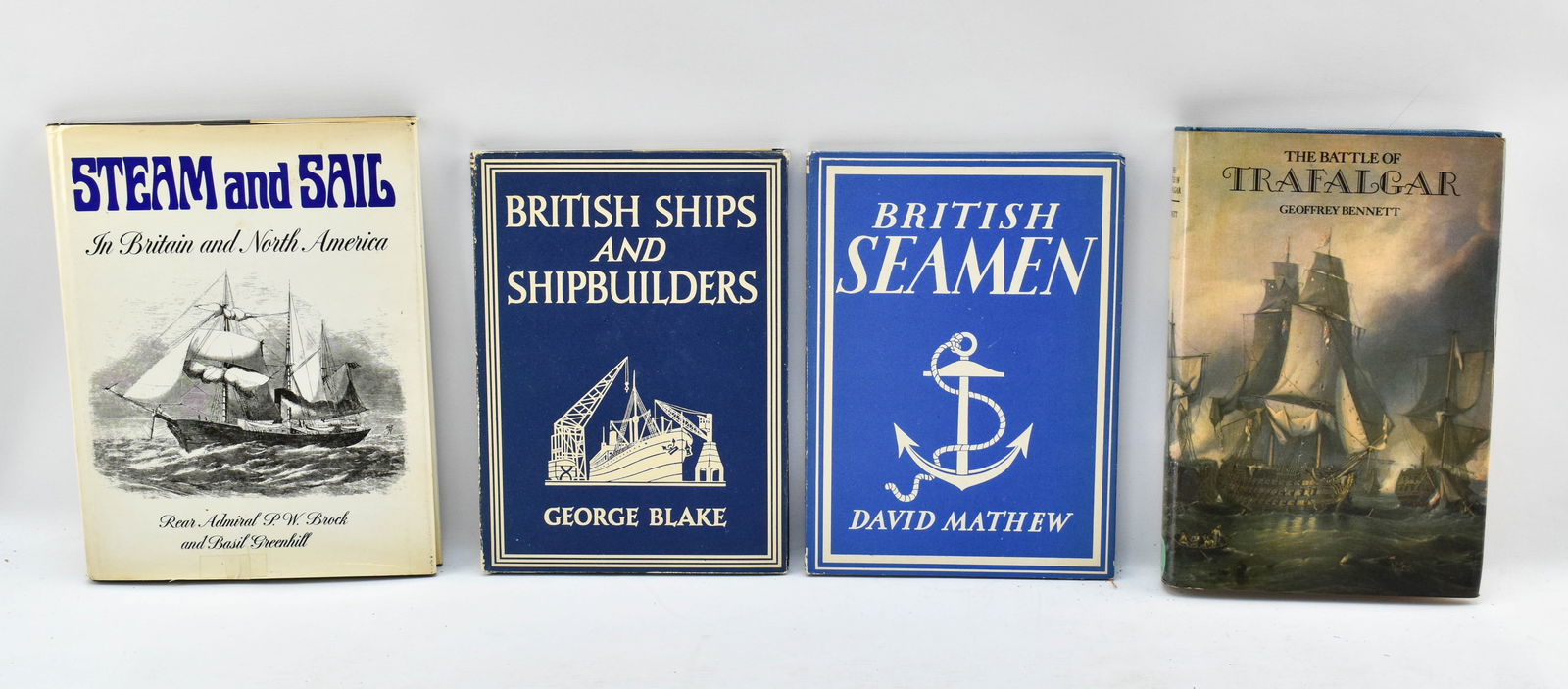 Four Books on British Naval and Sailing History (1 of 12)