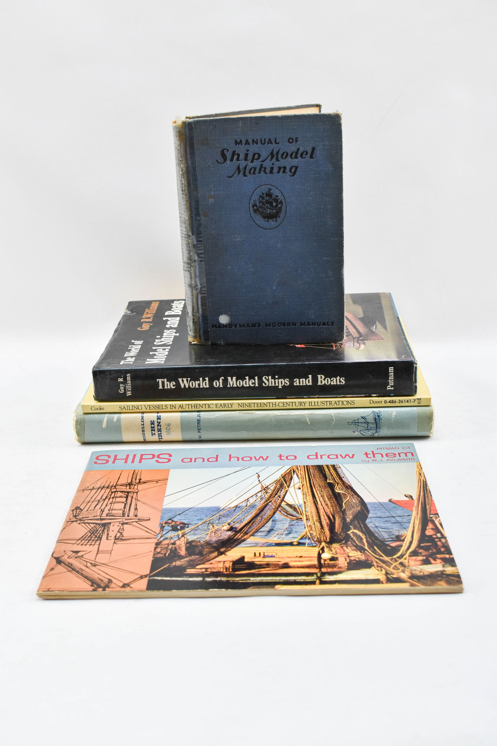Five Books on Ship Illustration and Model Making (1 of 5)