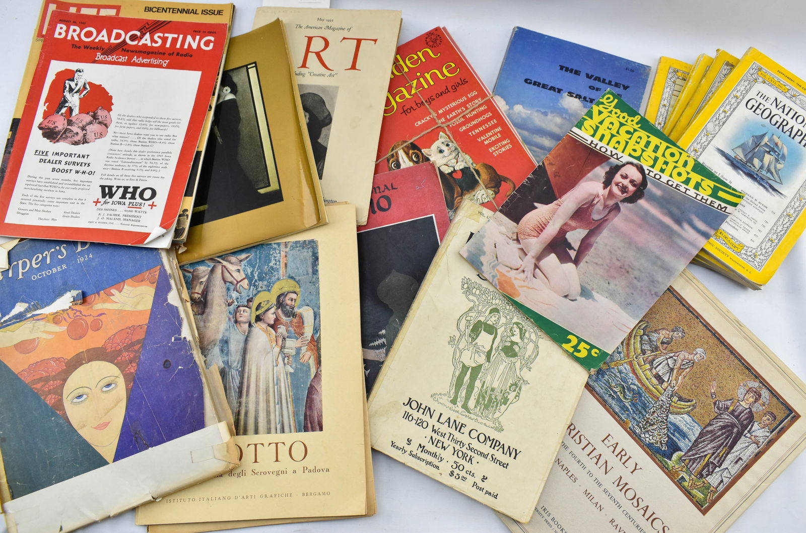 Vintage Nat Geo, Illustrated London News, Life, Intl Sudio, and More Mags (1 of 9)