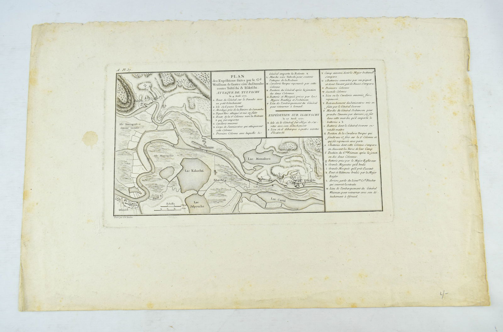 1785 Map of Russo-Turkish War (1 of 4)