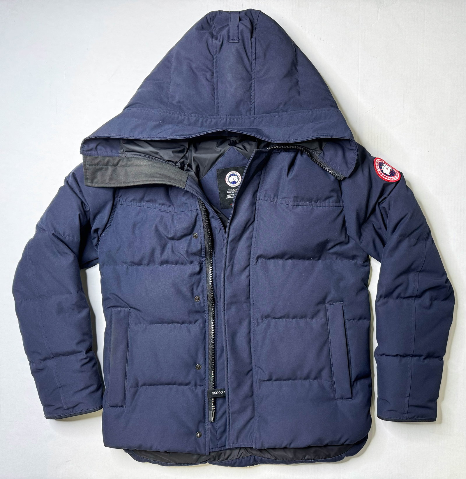 Canada Goose Navy Macmillan Parka (1 of 5)