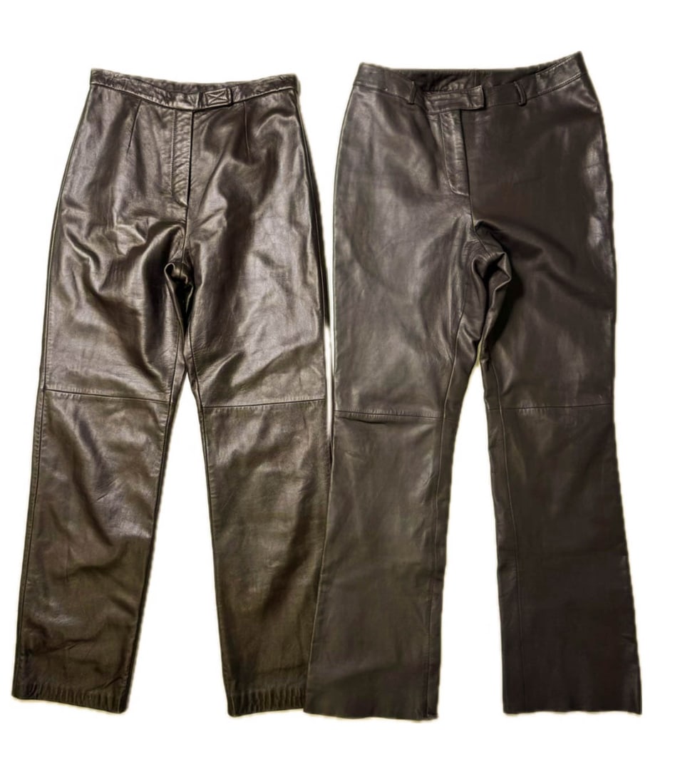 Two Pairs of Leather Pants, Siena Studio and Harold's (1 of 11)