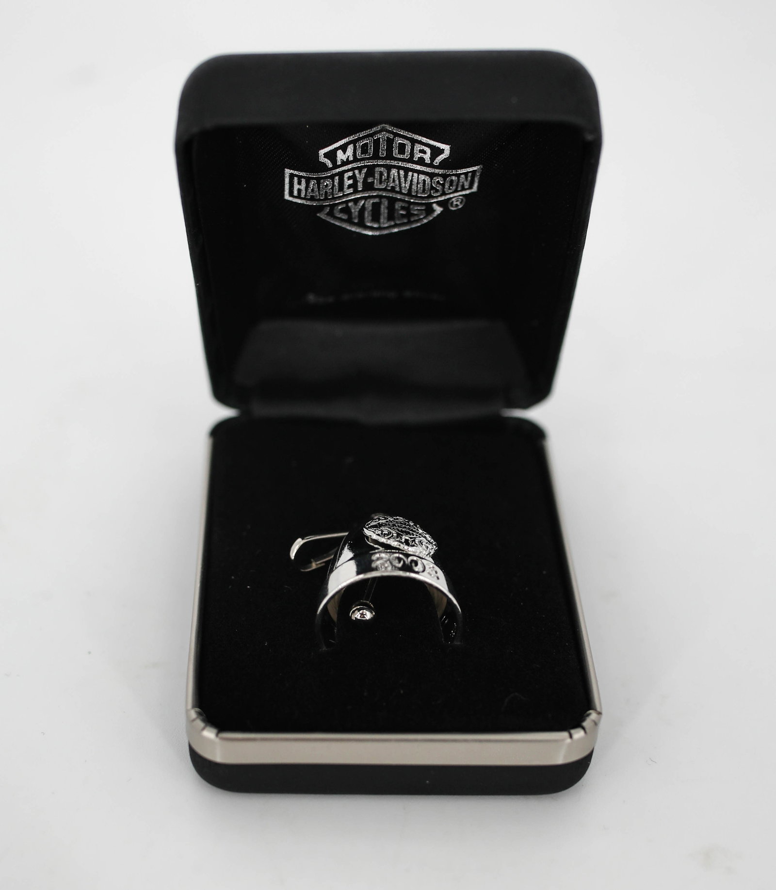 Harley Davidson 100 Years of Riding Sterling Silver Bell Charm (1 of 4)