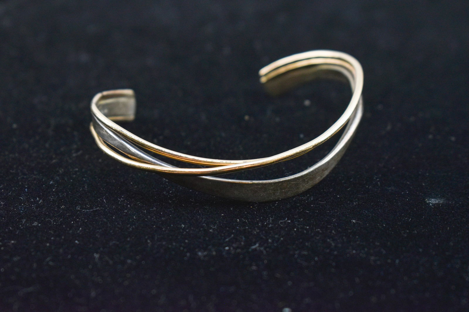 14K Gold-Filled Wavy Cuff Bracelet (1 of 5)