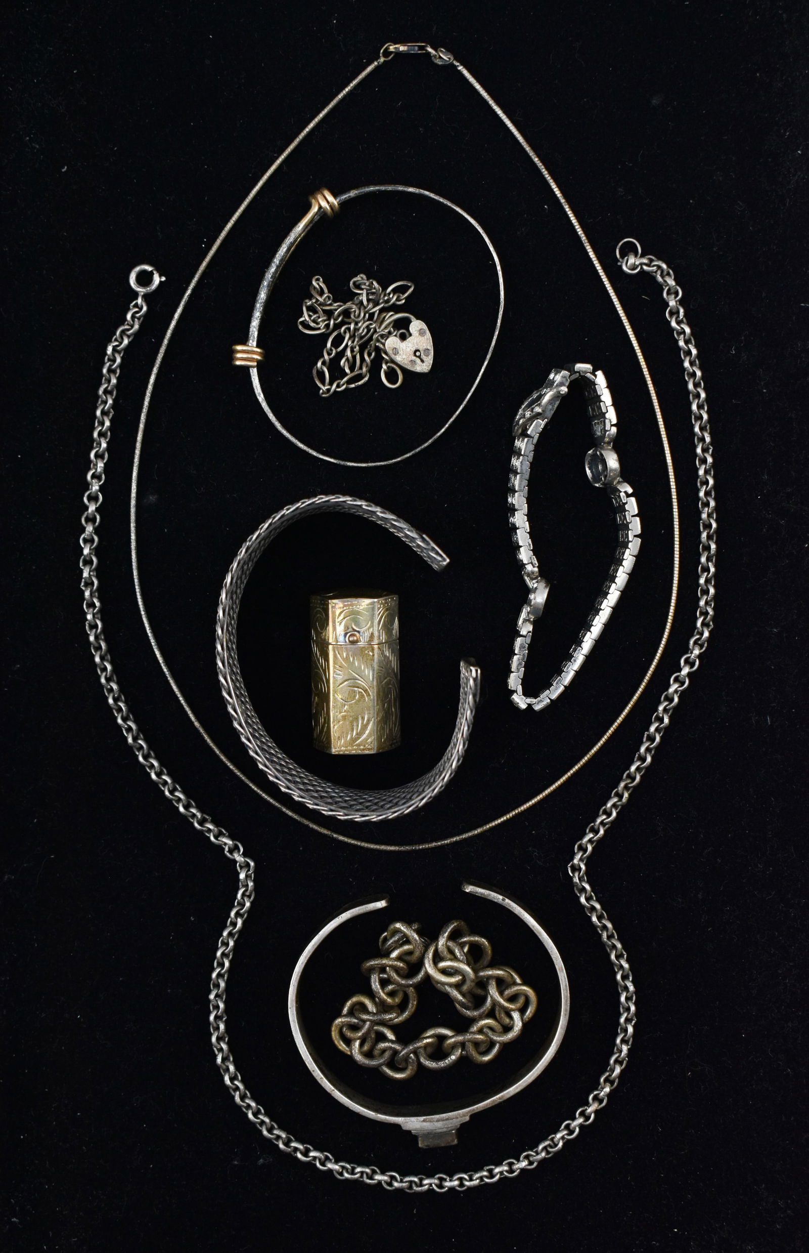 Group of Sterling & Silver Jewelry (1 of 8)
