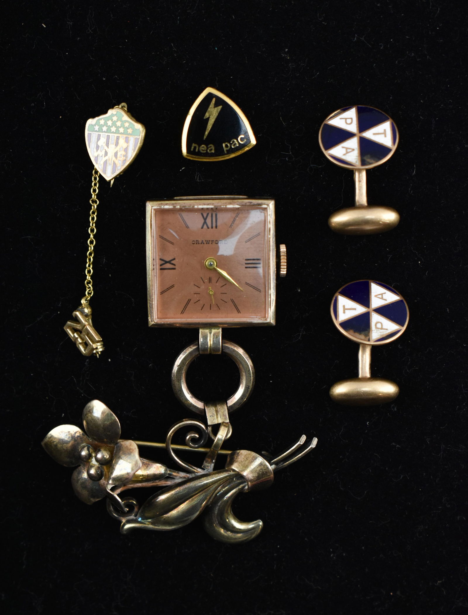 Five Pieces of Vintage Gold-Filled Ephemera (1 of 5)