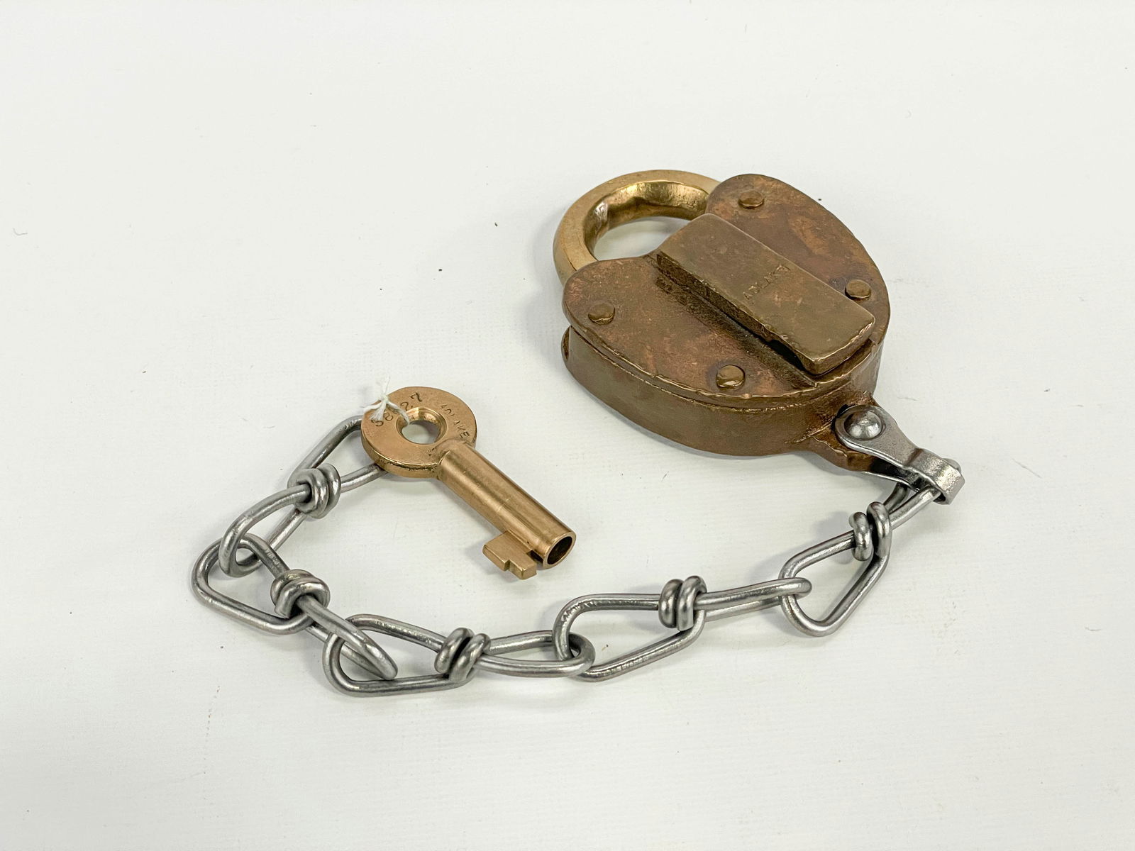 Union Pacific Adlake Early Brass Lock (1 of 9)