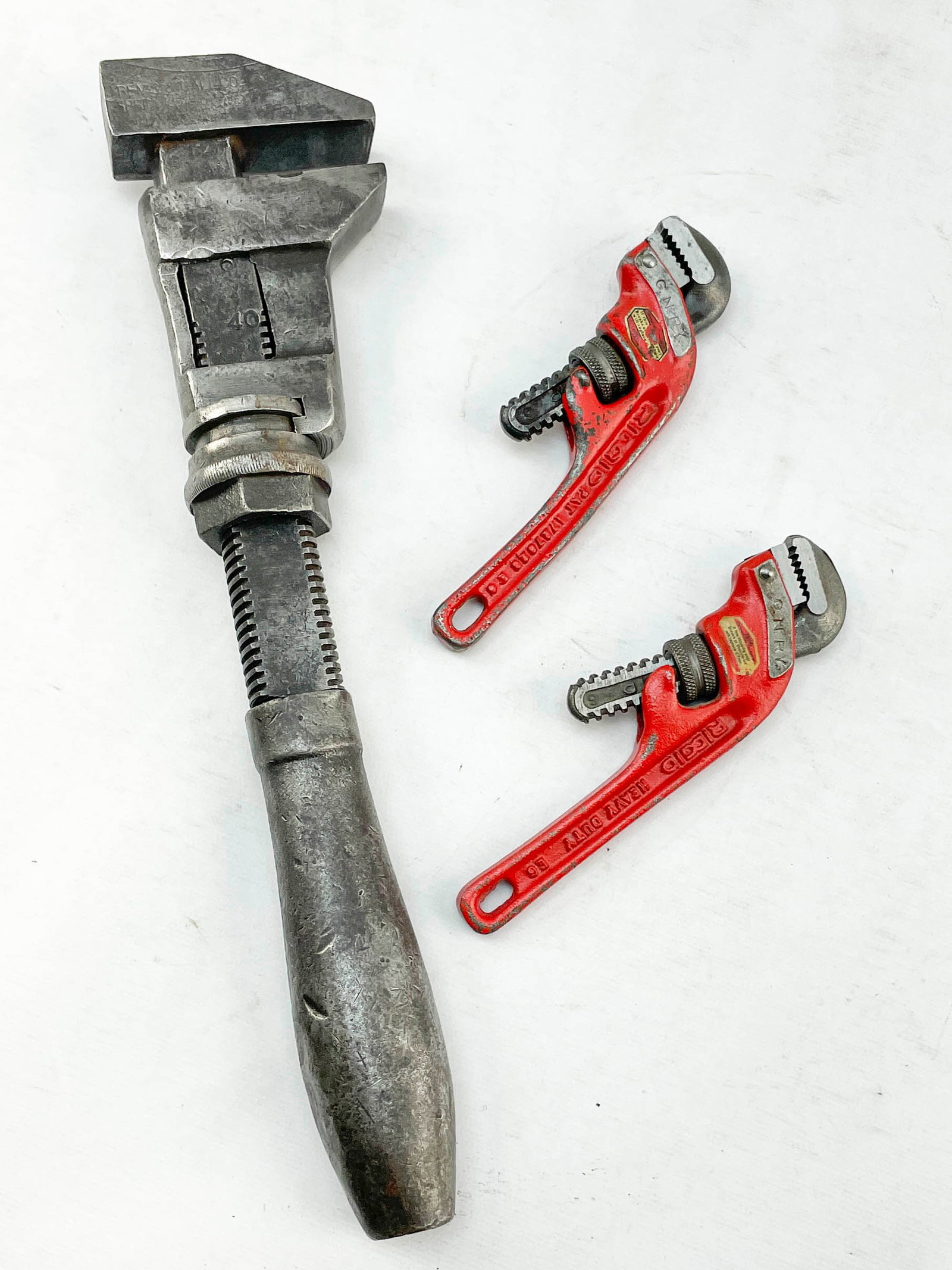 Grp 3 Early Great Northern Railway Ridge Co. Wrenches (1 of 16)