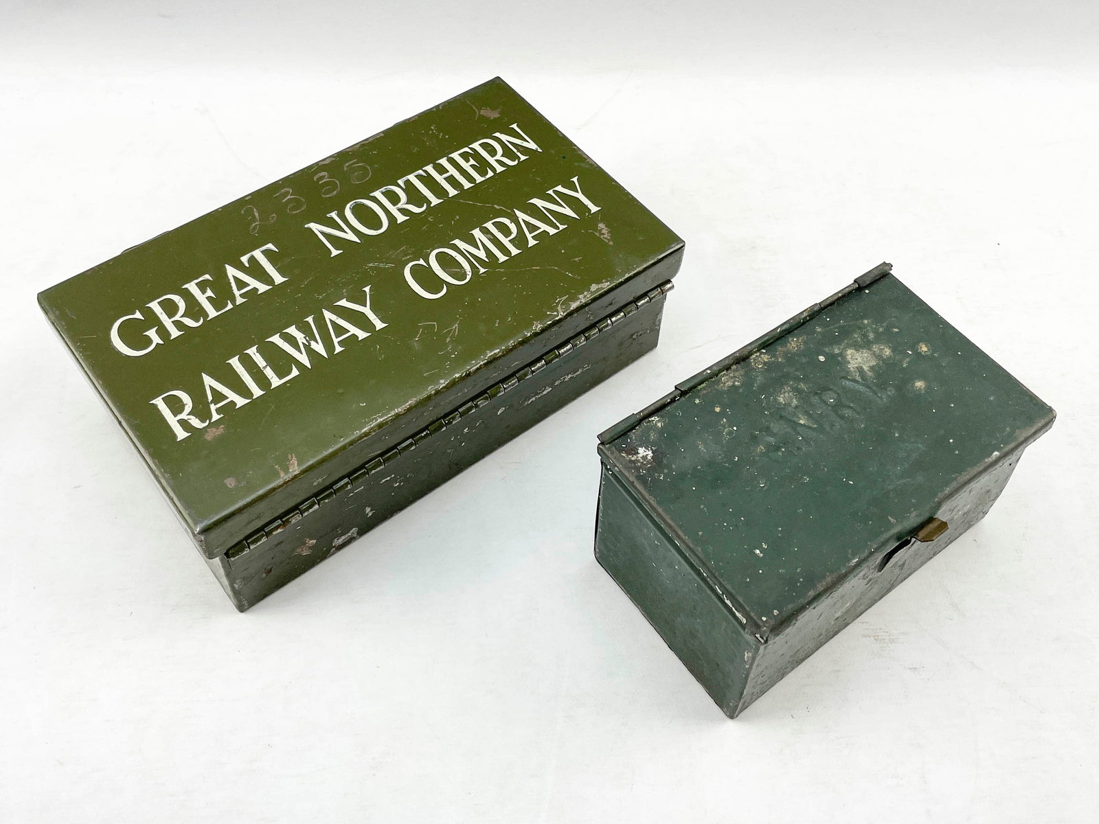 Grp 2 GNRY Utility & First Aid Boxes w/ Tie Nails (1 of 12)