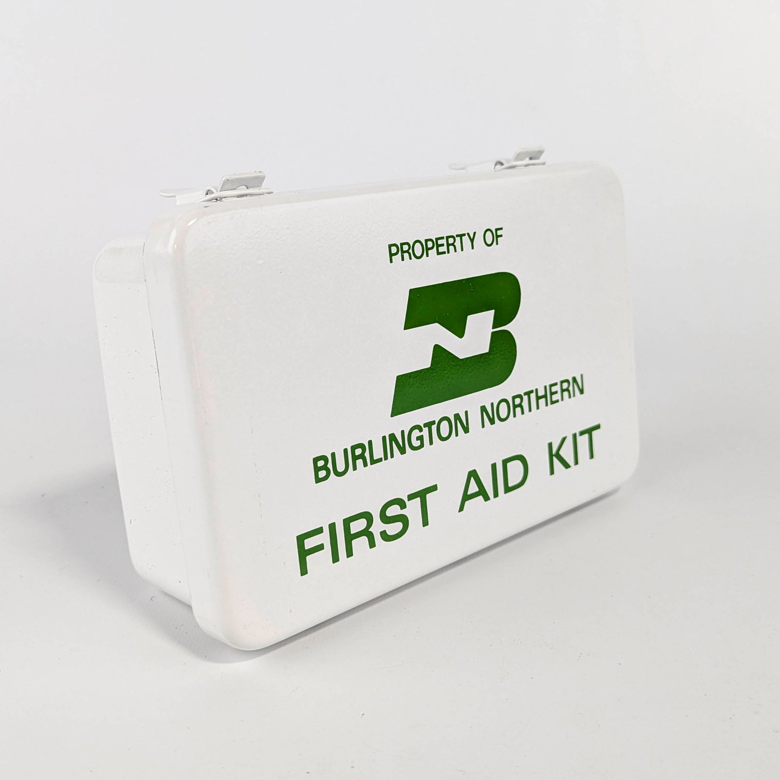 Burlington Northern Railroad Complete First Aid Kit - White (1 of 9)