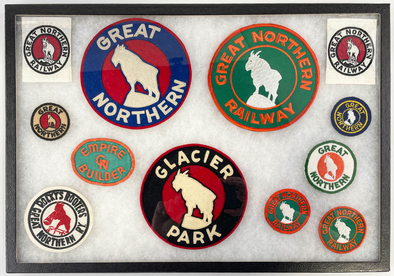 Grp 12 Vintage Great Northern Railway Patches (1 of 5)