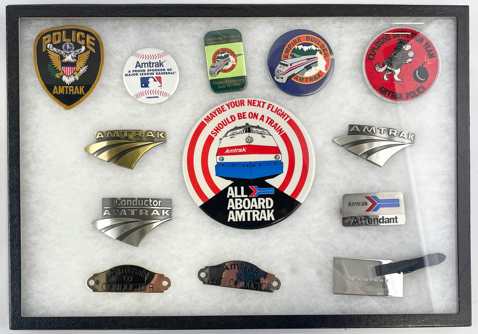Grp 13 Vintage Amtrak Train Items & Ephemera (1 of 8)