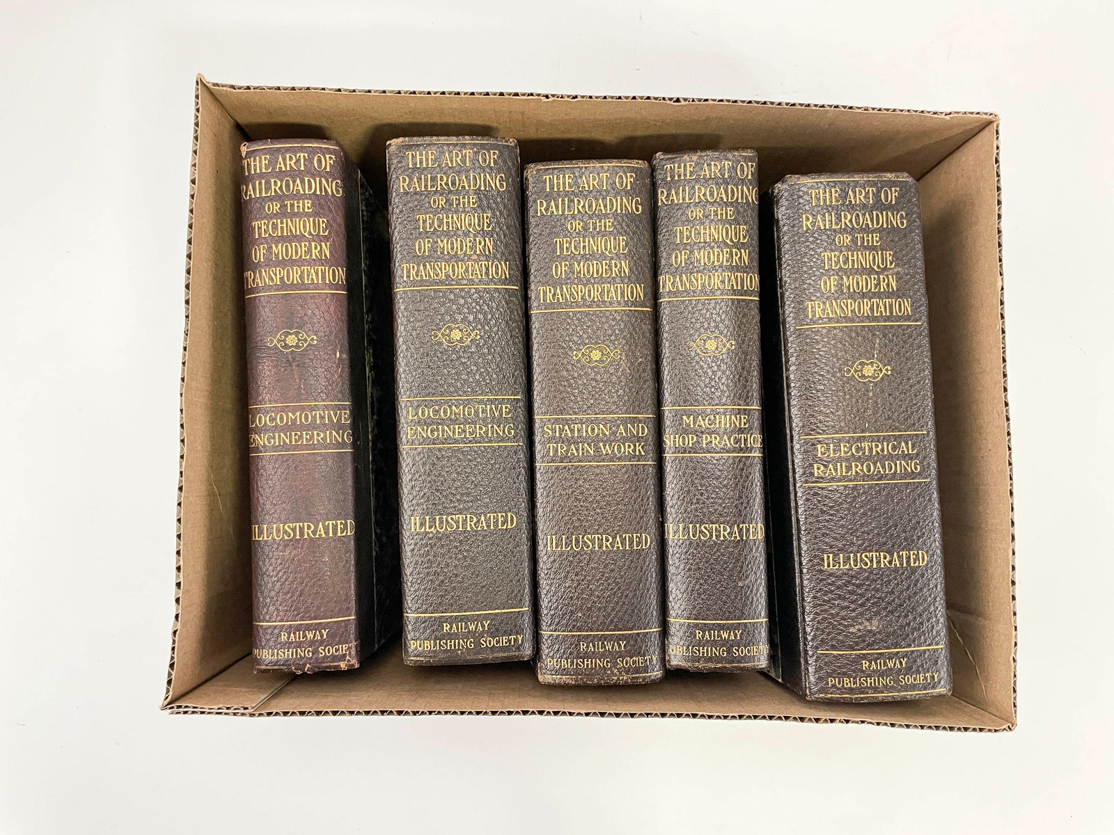 The Art of Railroading 5 Vol. Illustrated Set (1 of 4)