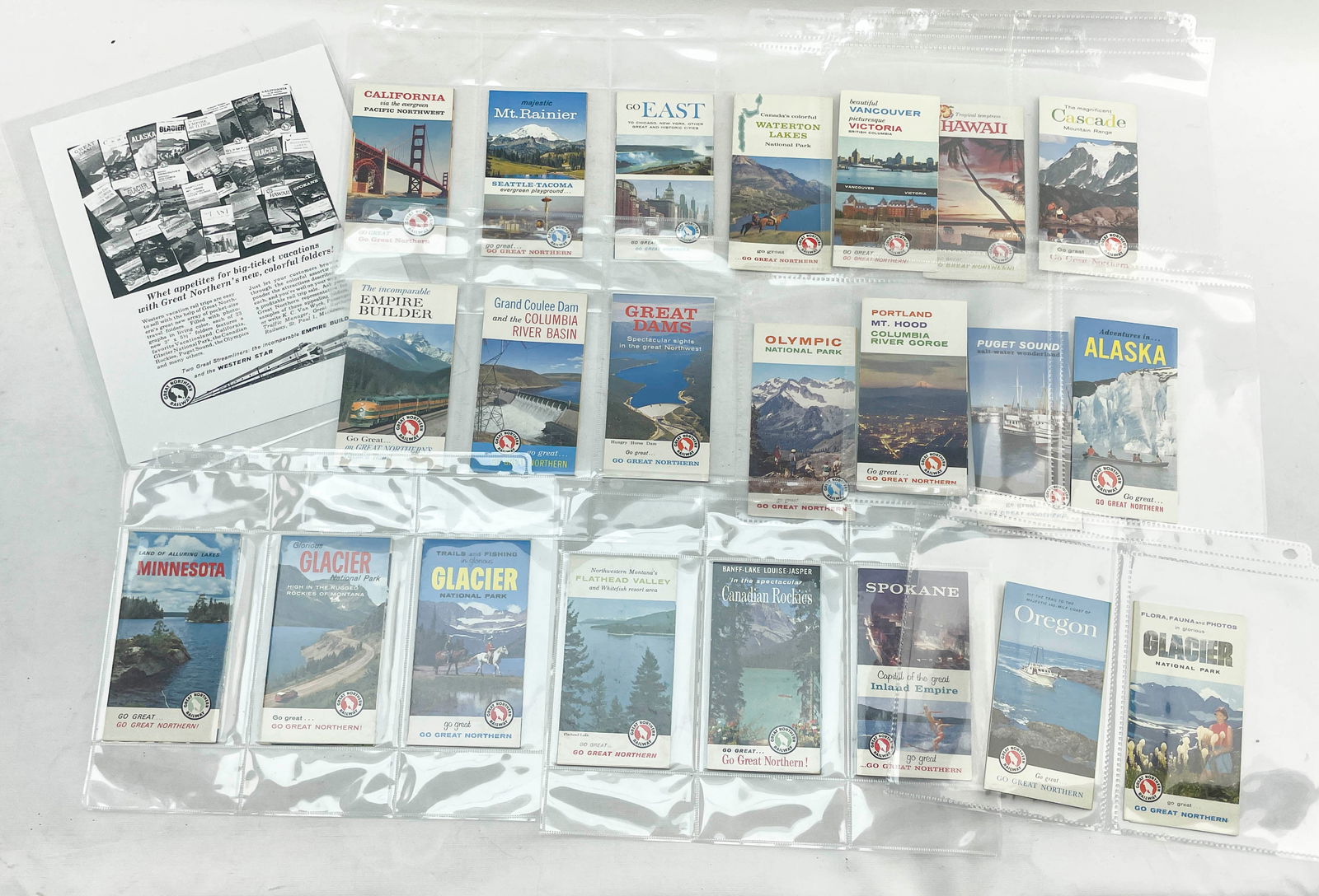 Grp 22 Great Northern Railway Ltd. Ed. Travel Folders (1 of 10)