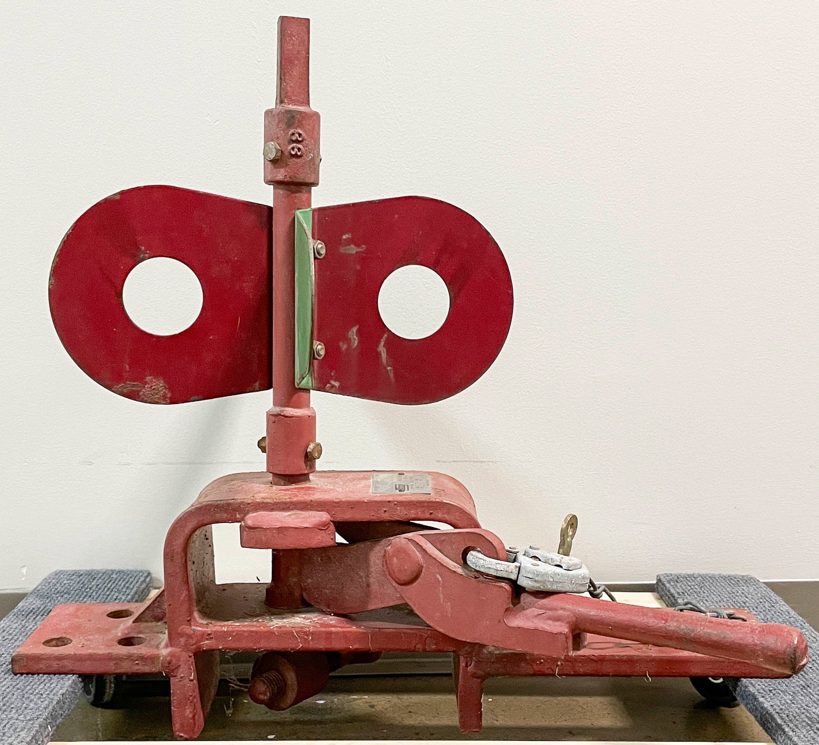 Burlington Northern Hayes Switch Base w/ Switch Lock (1 of 7)