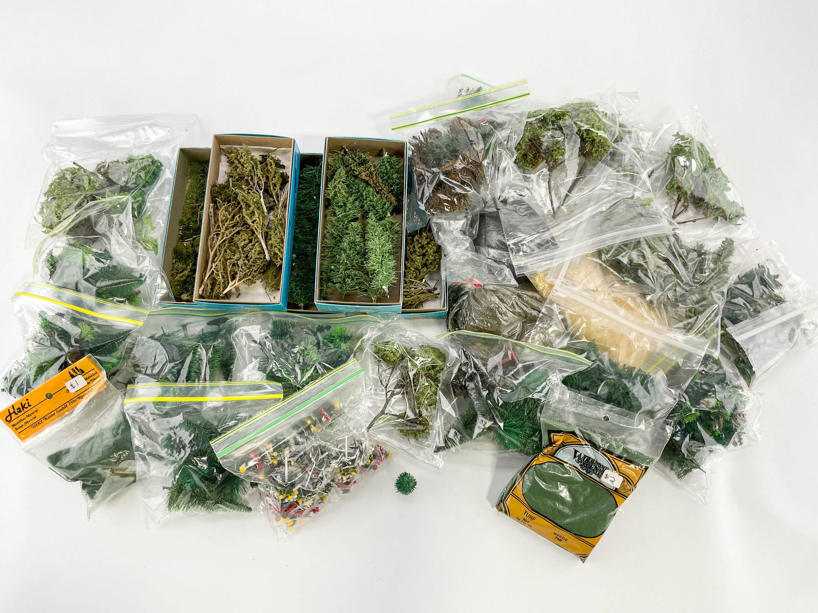 One Box of Model Railroad Landscaping Trees (1 of 9)