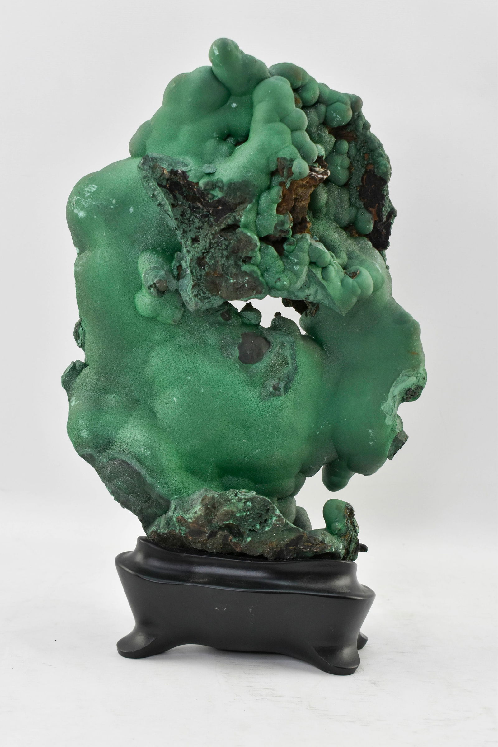 Malachite Specimen with a Pierced Hole (1 of 7)