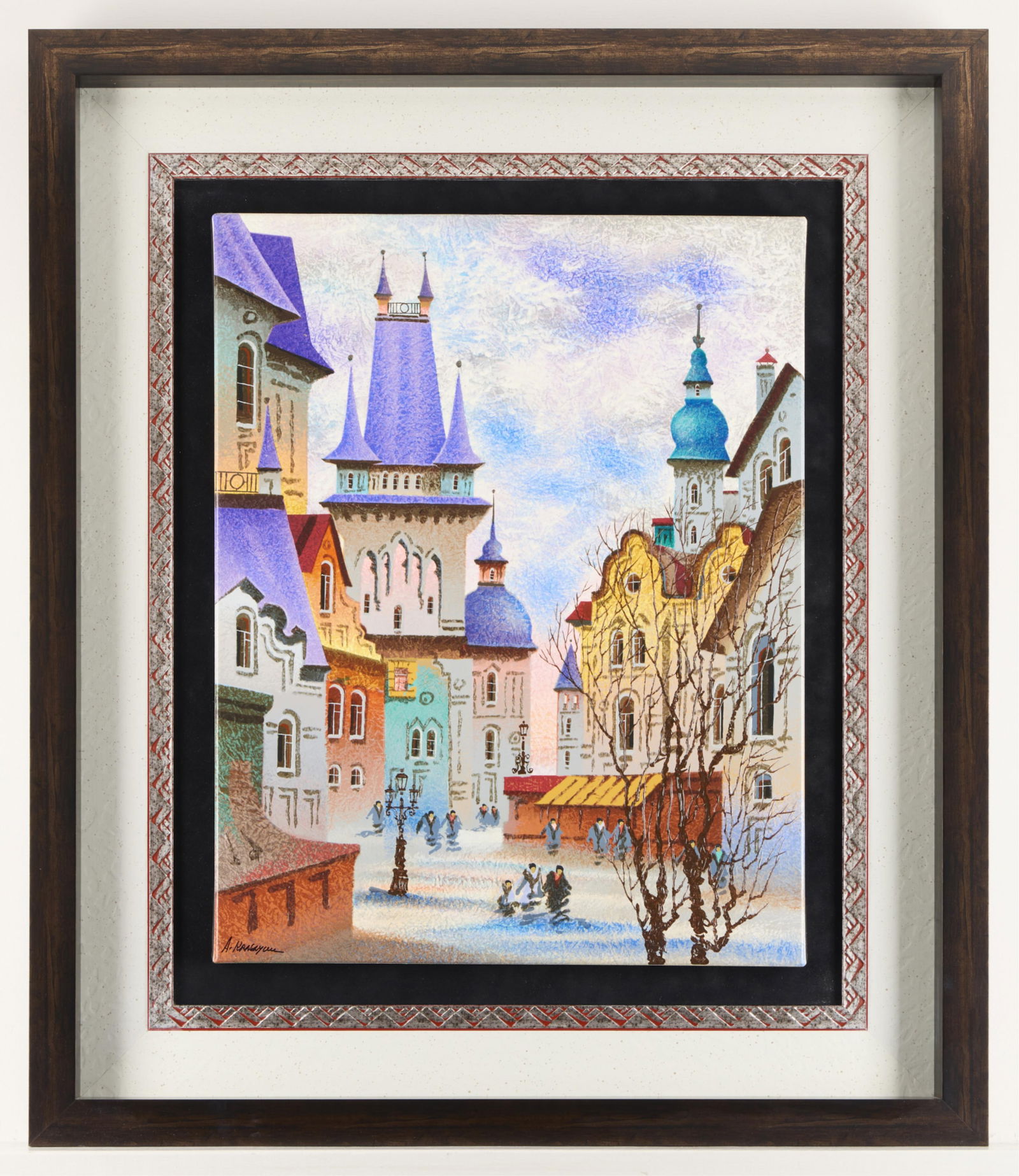 Anatole Krasnyansky "Hidden Meanings at Dusk" Serigraph on Canvas (1 of 5)