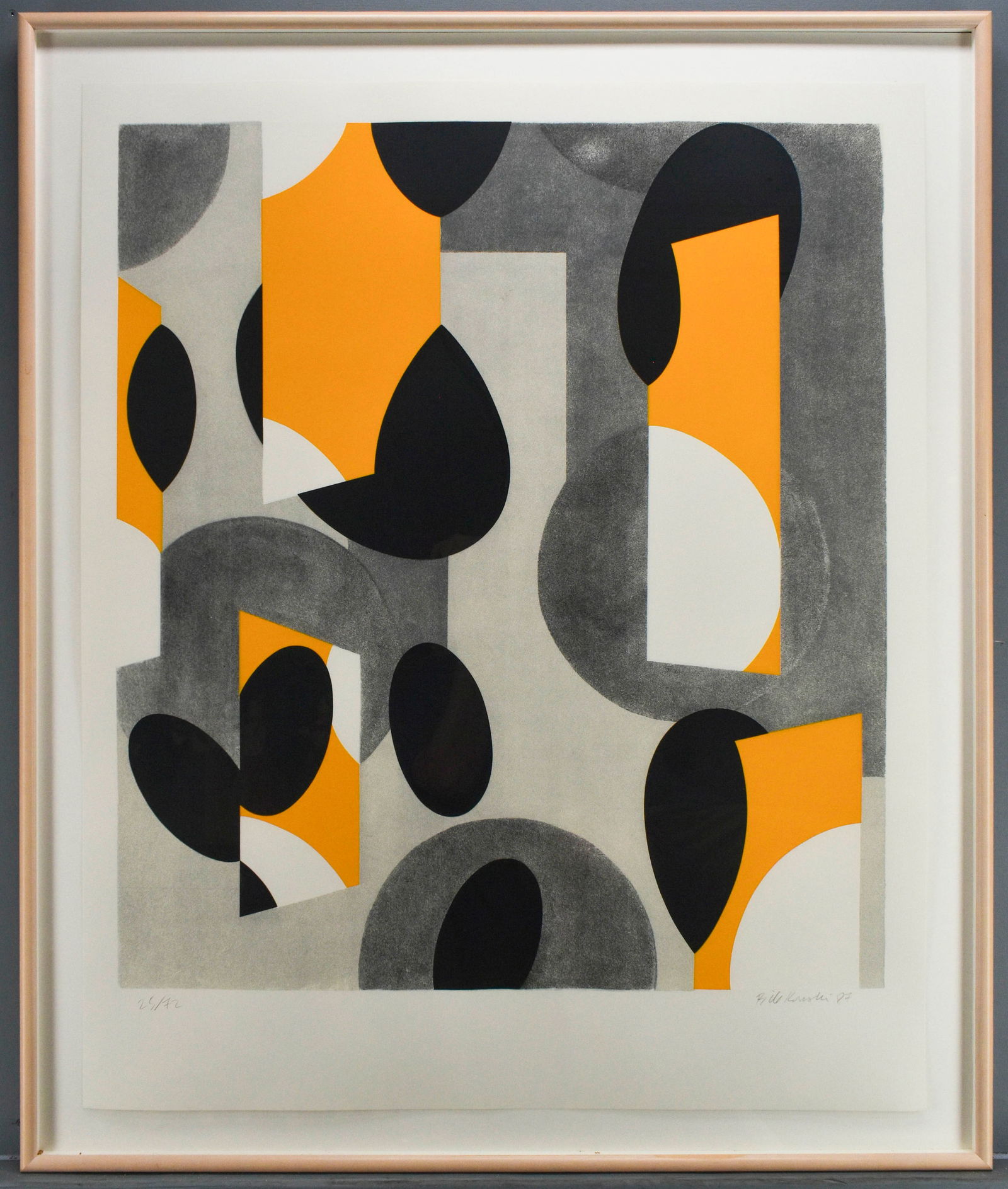 Bill Komoski "Community Holiday Festival" S/N Serigraph (1 of 7)