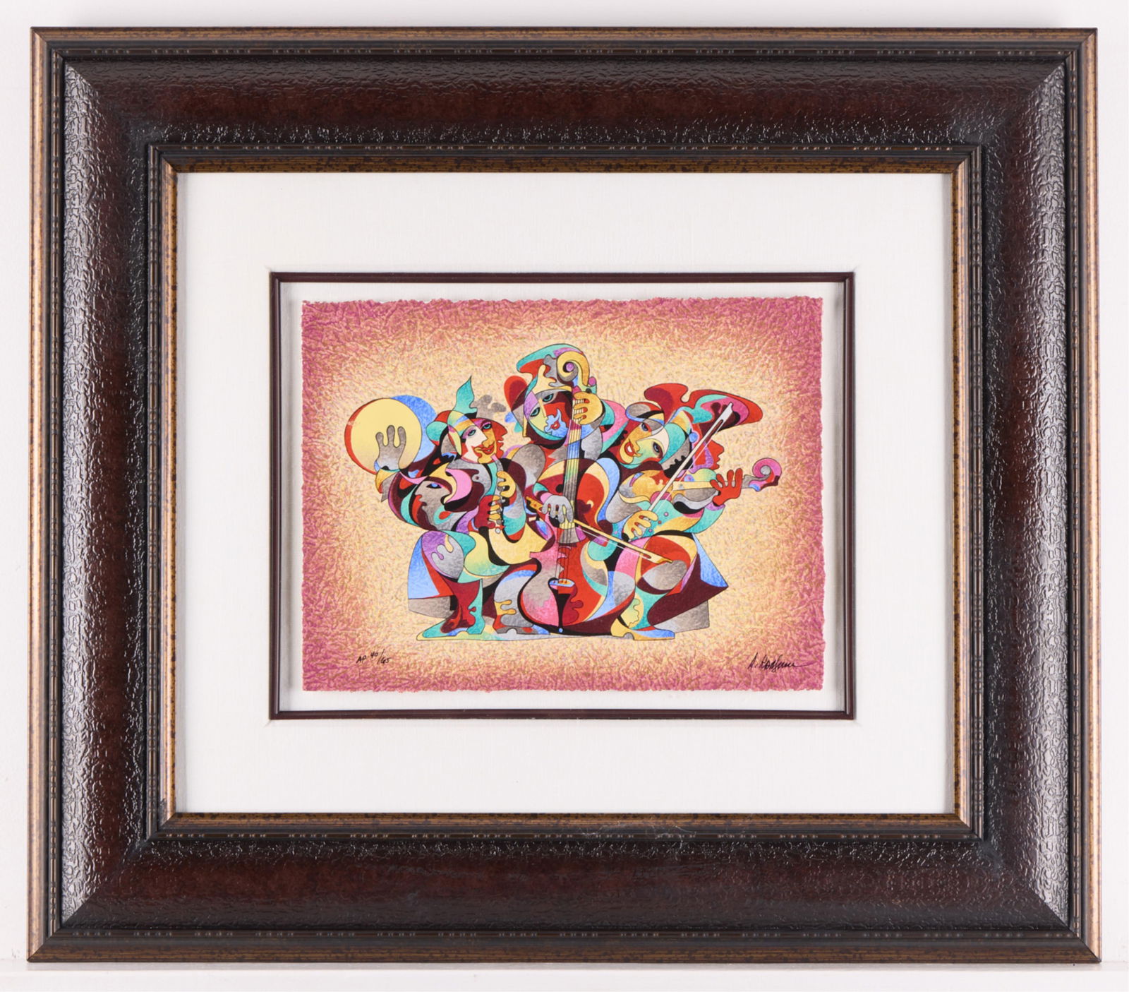 Anatole Krasnyansky "Street Quartet II" Serigraph (1 of 6)