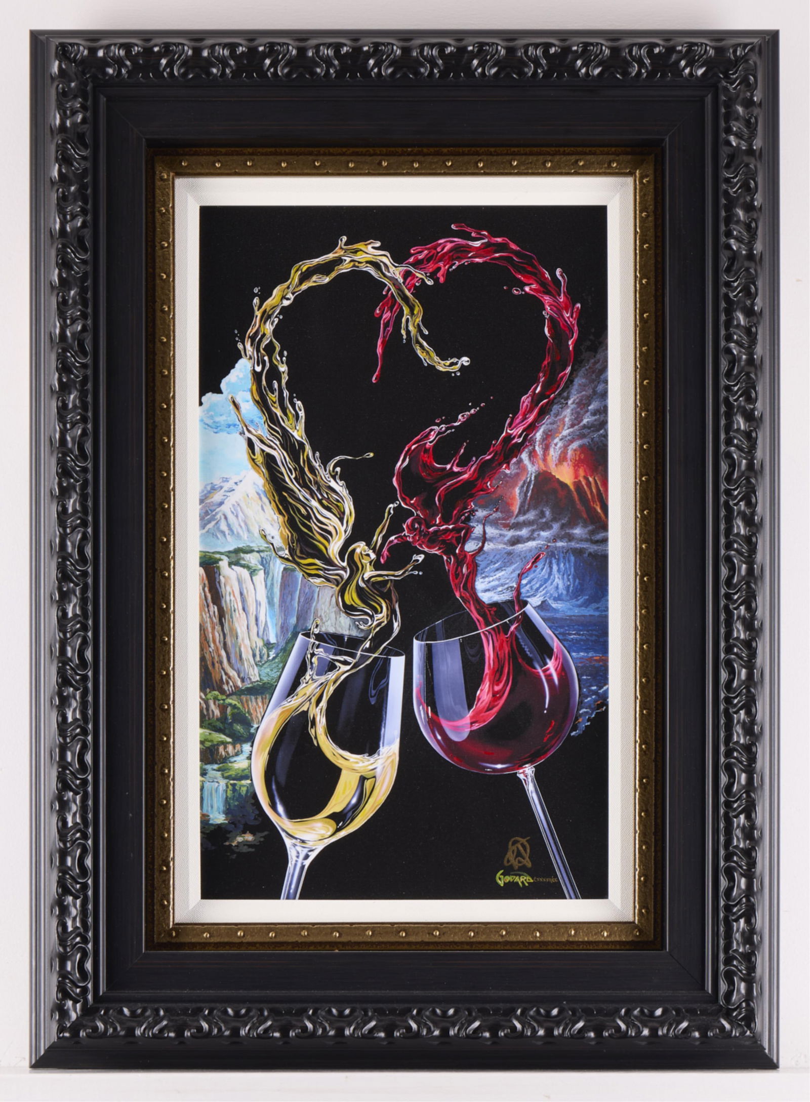 Michael Godard "Darkness & Light" Embellished Giclee (1 of 7)