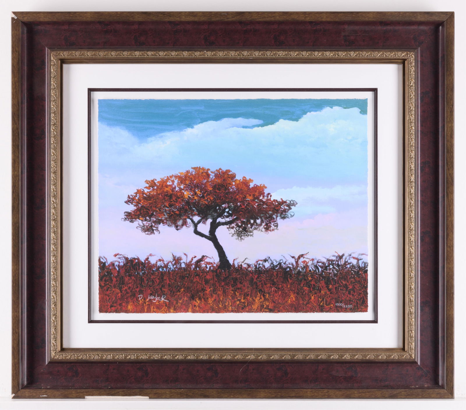 David Najar "Sea of Red" Giclee on Paper (1 of 7)