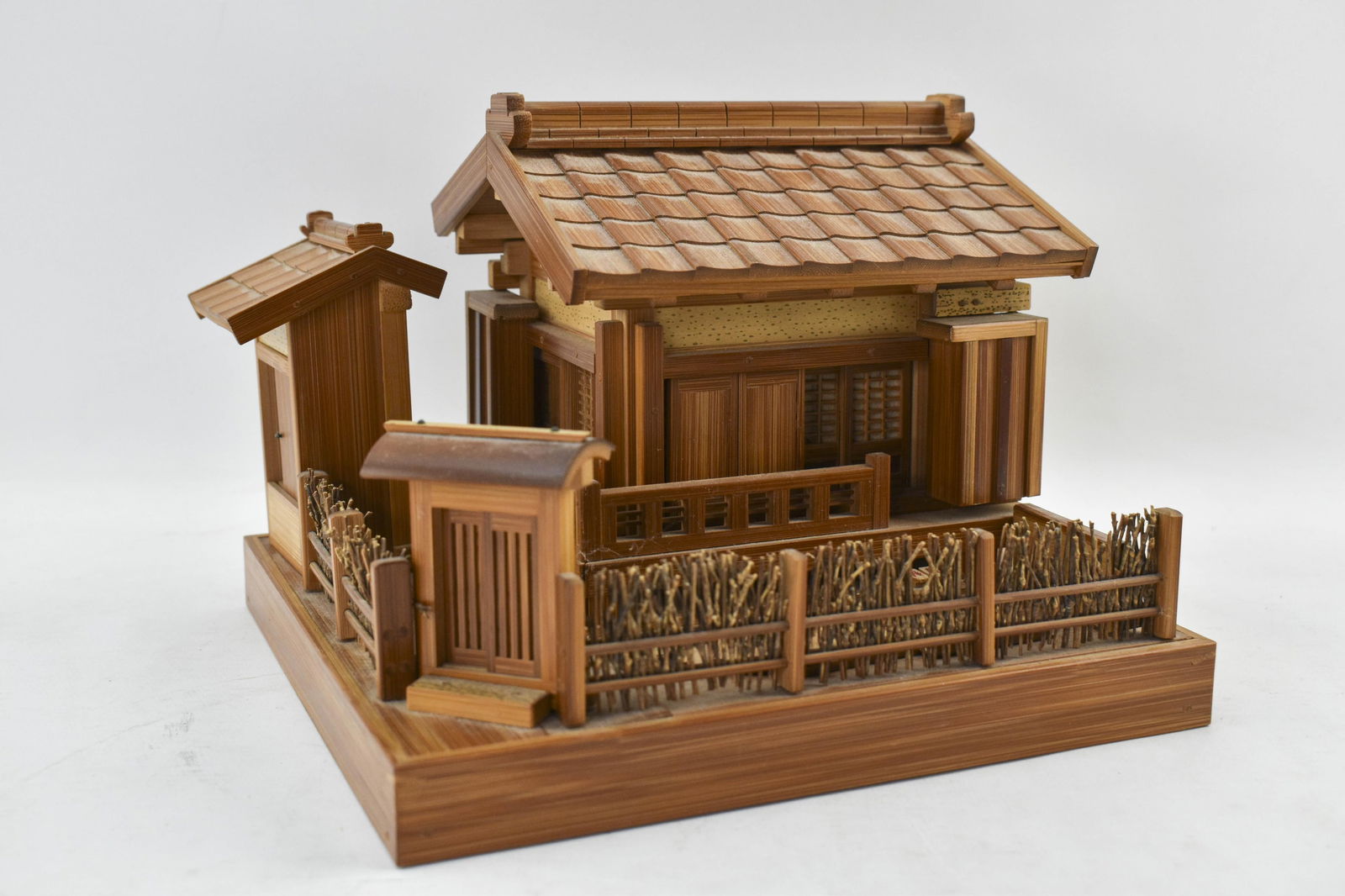 Wood Model of Japanese Tea House (1 of 10)
