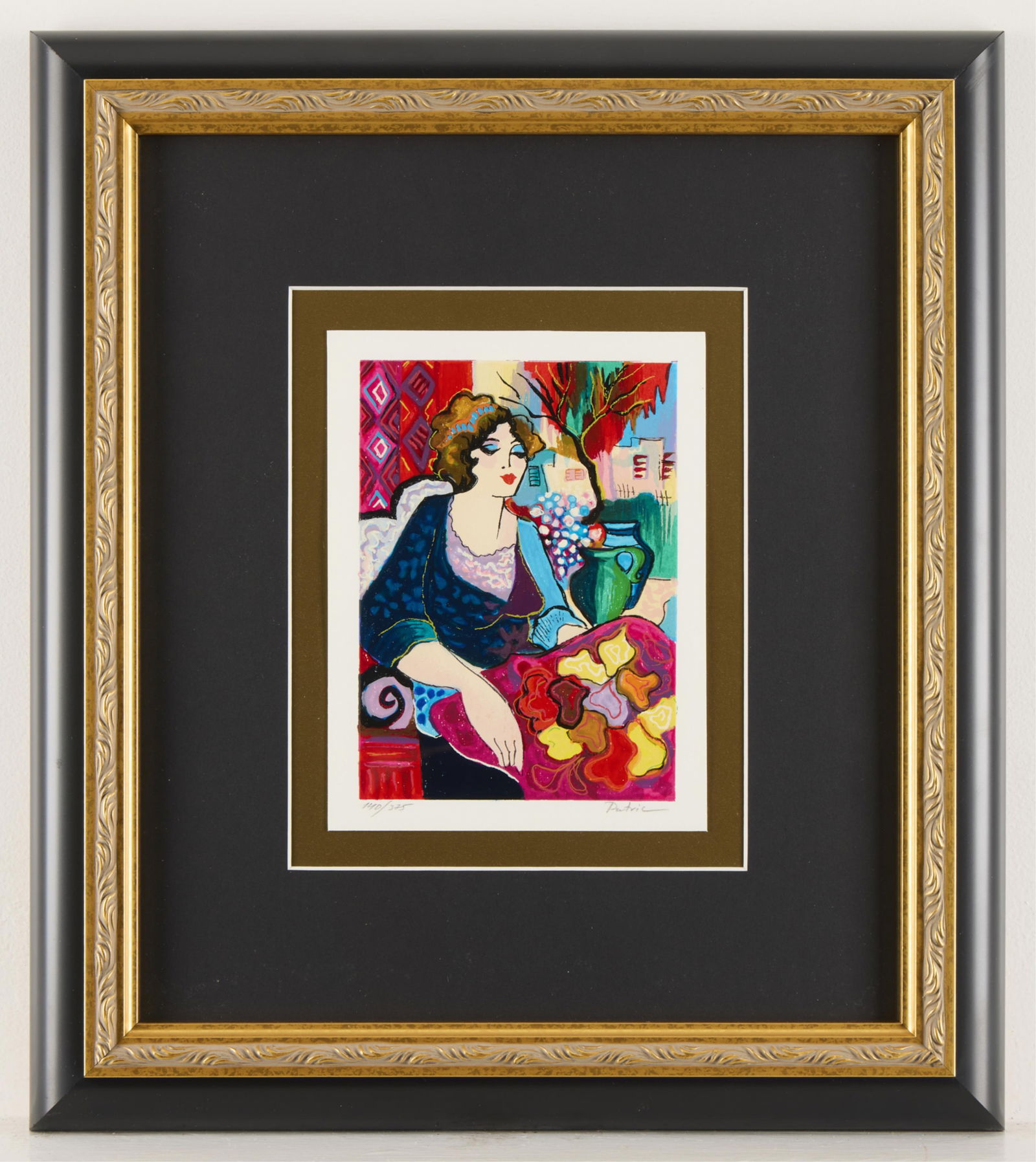 Patricia Govezensky "Peaceful Afternoon" Serigraph (1 of 6)