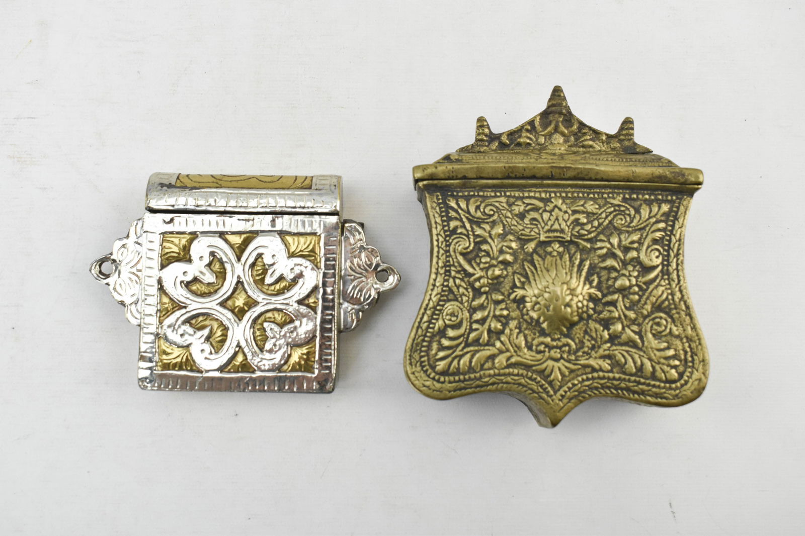 Vintage Metal Powder or Cartridge Boxes (1 of 14)