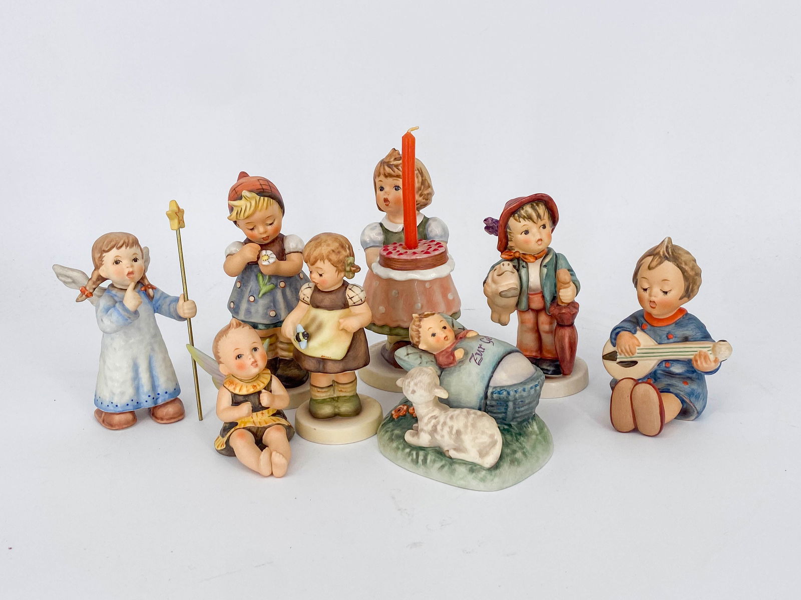 8 Misc. Goebel Hummel Figurines (1 of 10)