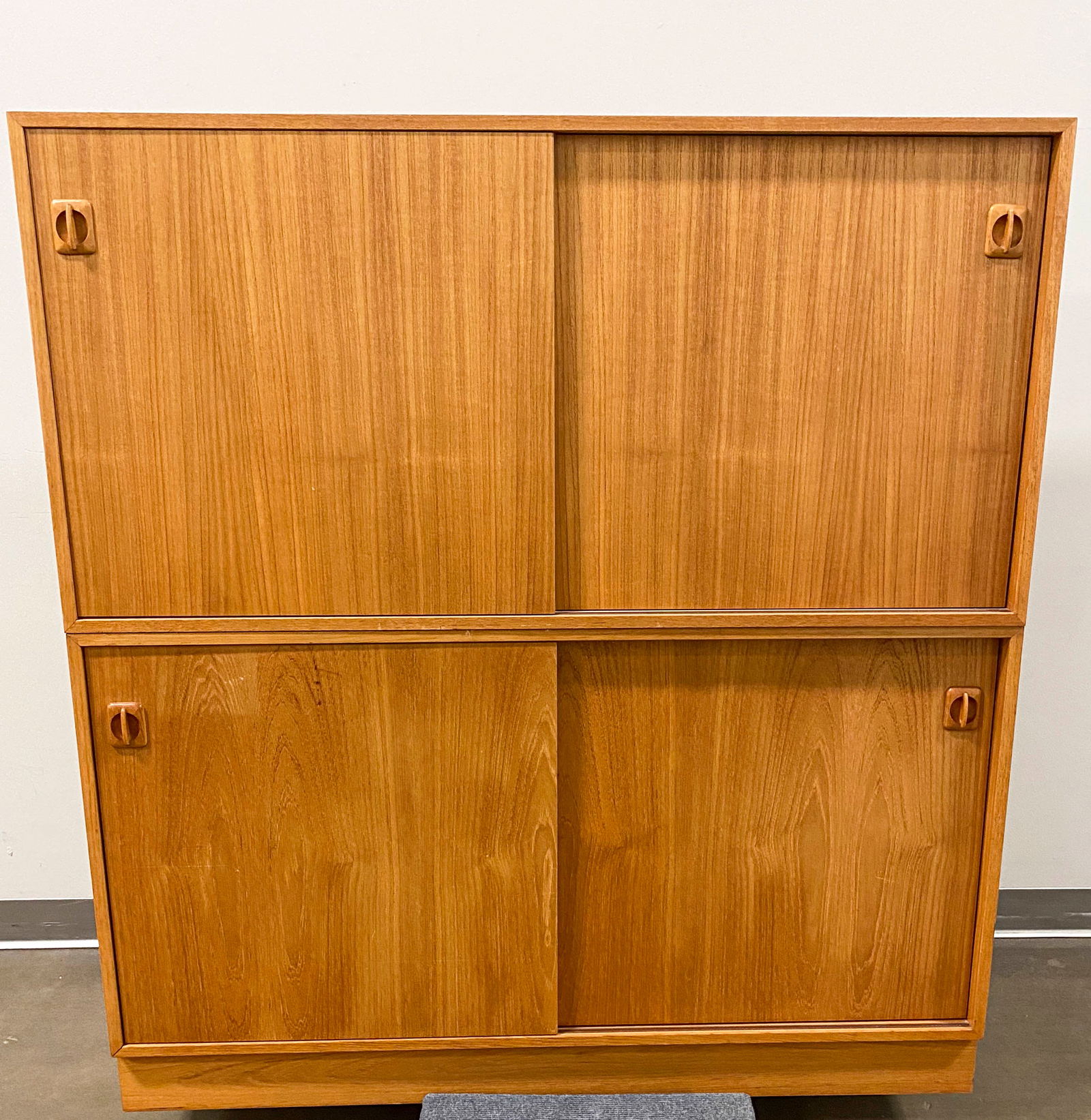 Danish MCM Style Wood Media Cabinet (1 of 12)