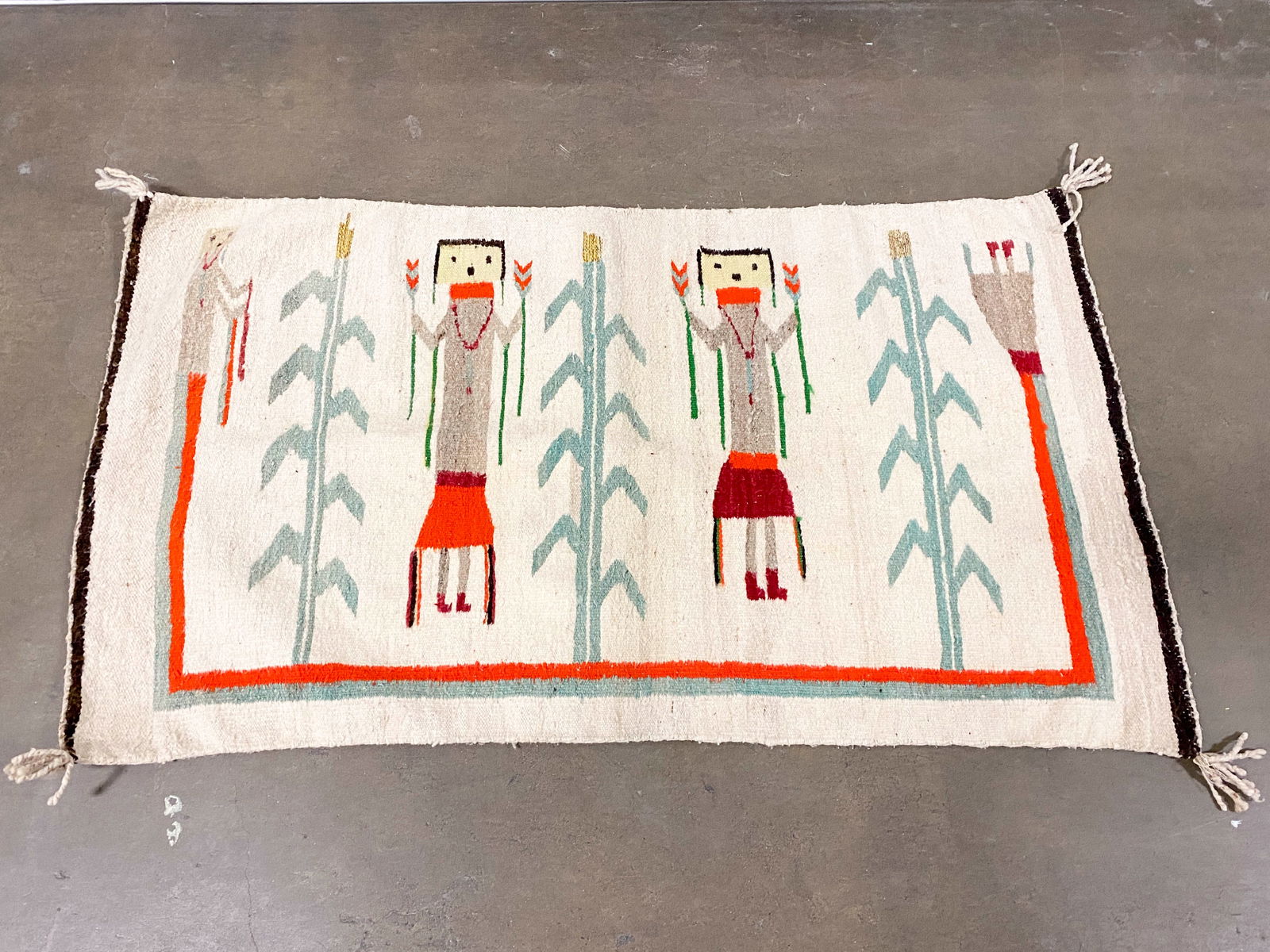 Navajo Yei Figural Rug (1 of 8)