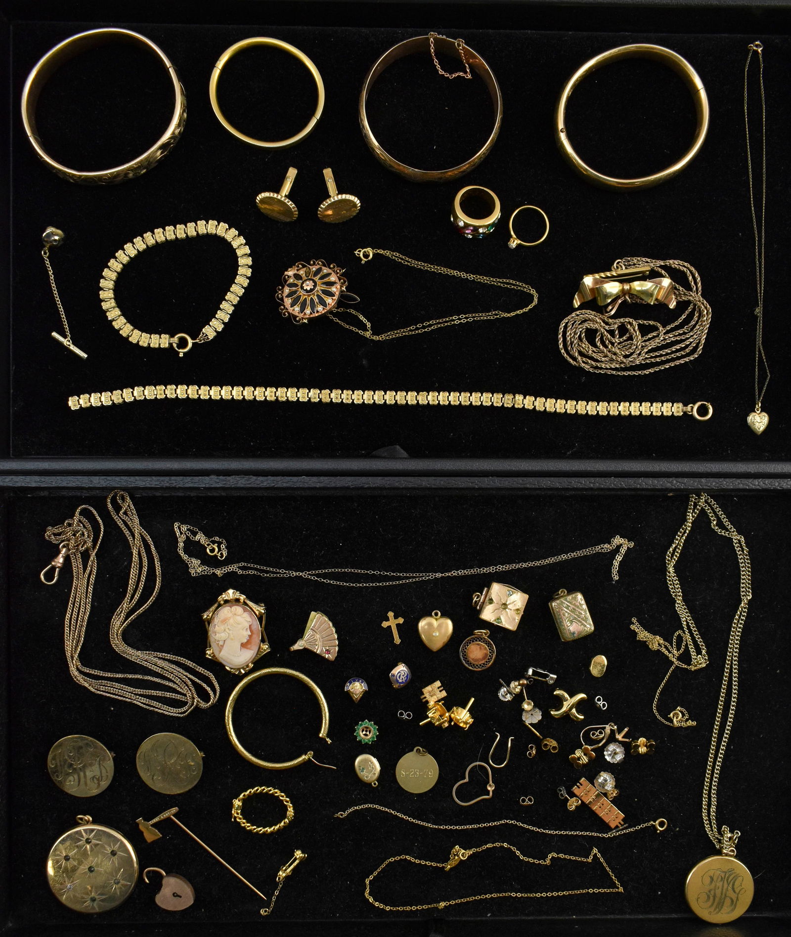 Group Jewelry, Mostly Gold Filled or Plated (1 of 11)