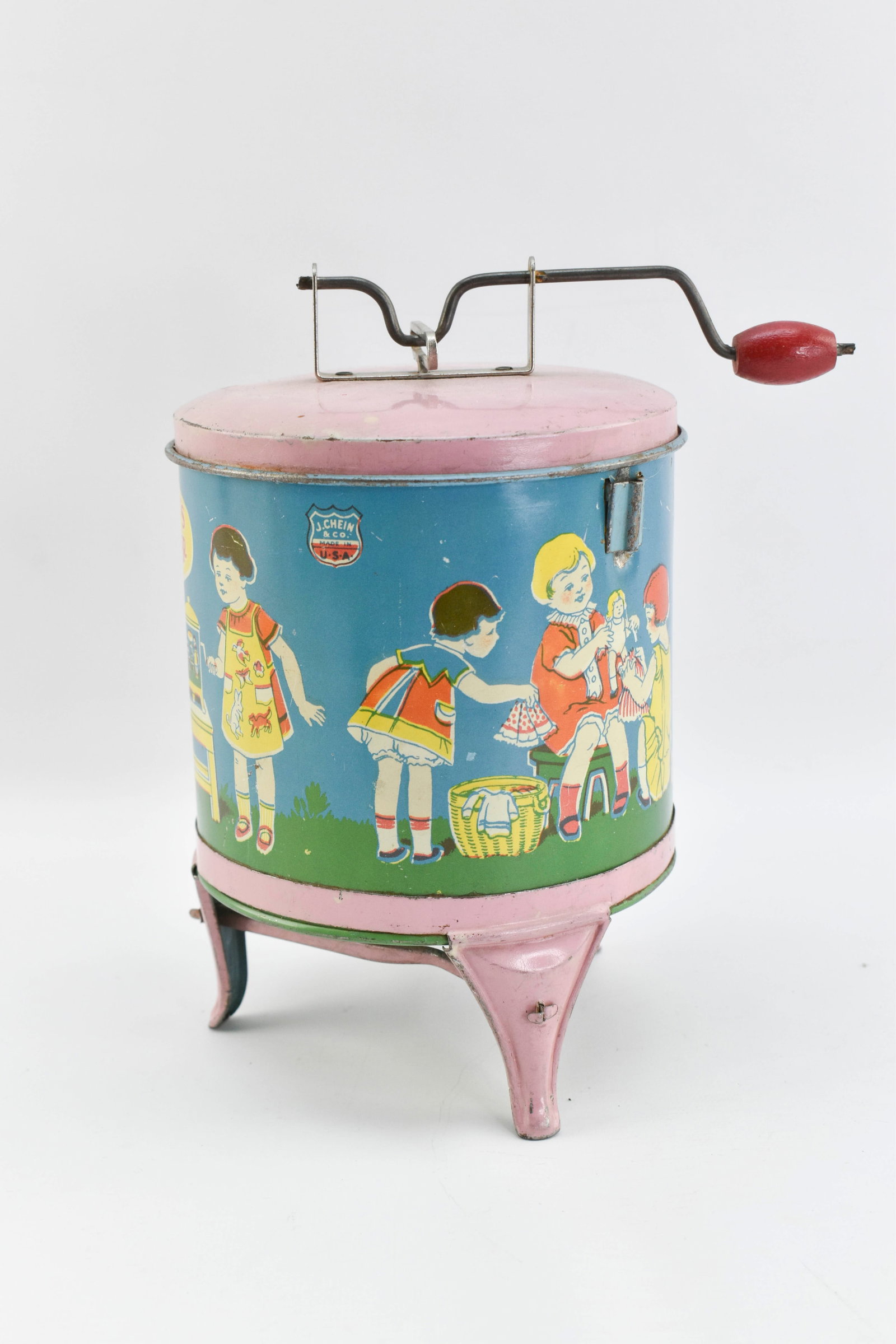 J. Chein & Co. Dolly's Washer Tin Litho Toy (1 of 11)