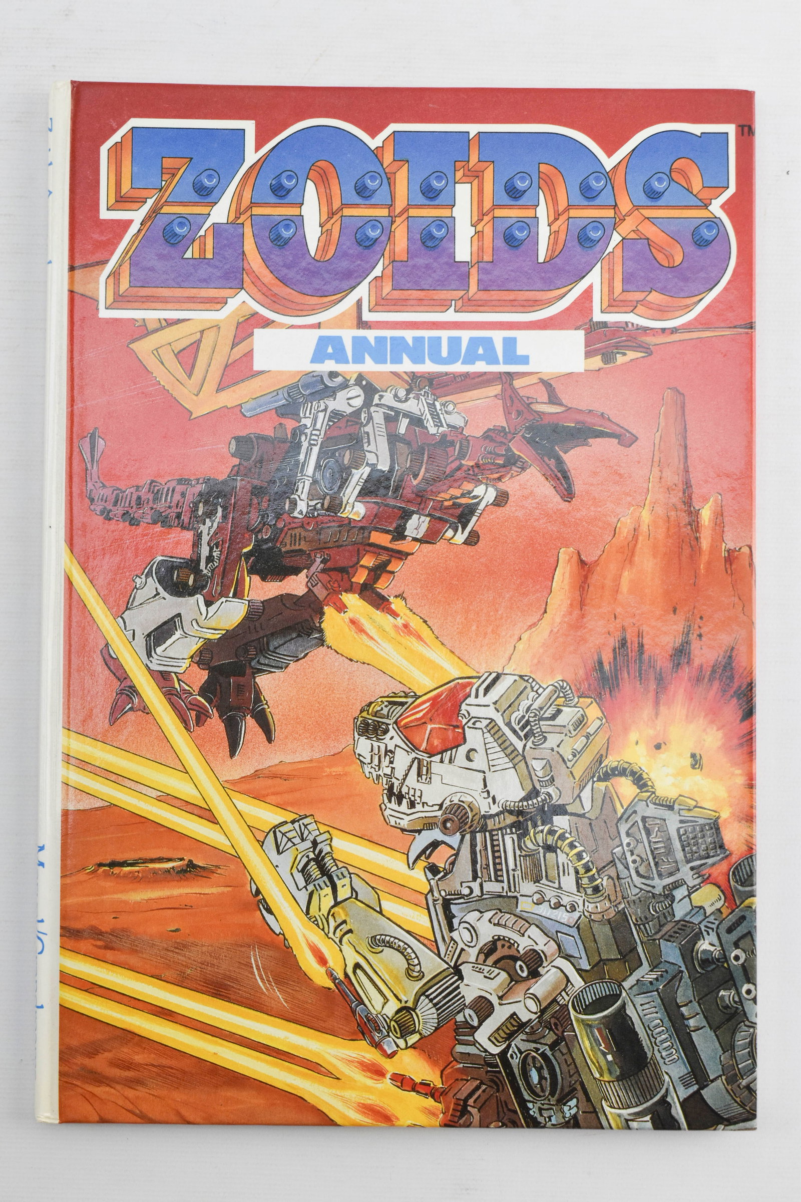1986 Zoids Annual Book, Marvel Comics, Grandreams Ltd. (1 of 6)