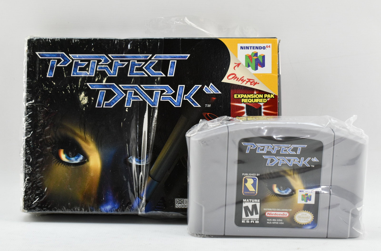 Nintendo 64 Perfect Dark Game with Box, Game Unused (1 of 7)