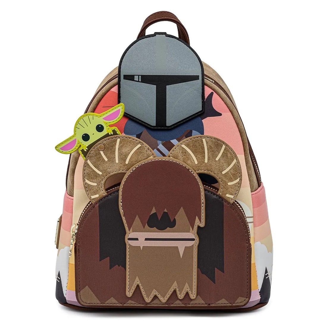 Star Wars Collectible Loungefly Mandalorian Bantha Ride Mini Backpack (1 of 6)