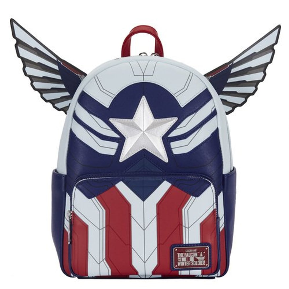 Marvel Collectible Loungefly Falcon & Winter Soldier Captain America Mini Backpack (1 of 6)