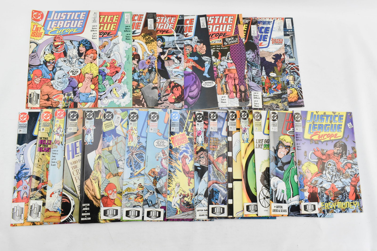 Grp 25 DC Comics Justice League Europe - Copper Age (1 of 11)